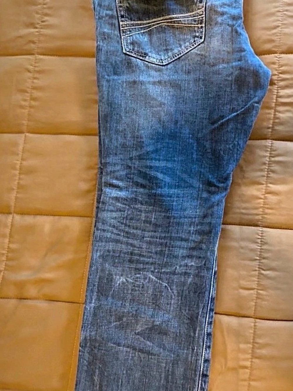 Express Slim Straight Leg Blue Jeans 34x30